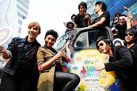 The 2011 Pattaya International Music Festival promises a rocking time for all attendees with pop stars from across Asia slated to perform at the March 18-20 event.